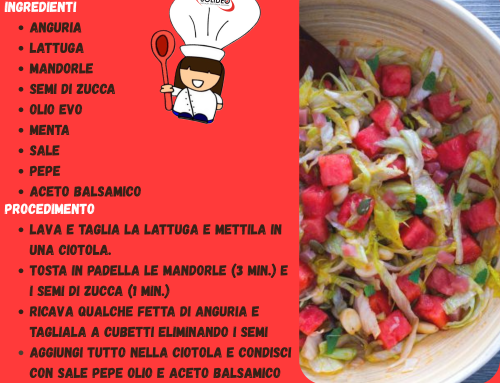 CHEF SOLIDEO: INSALATA DI ANGURIA
