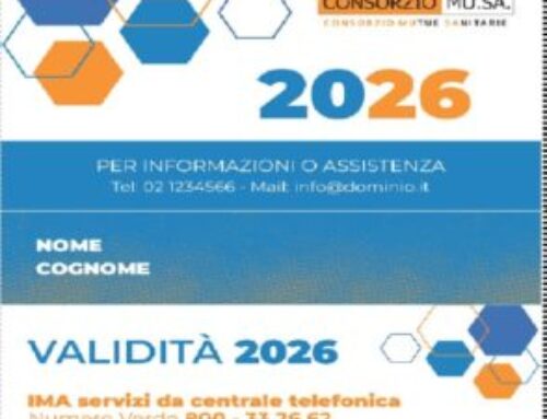 SALUTE NEWS: NUOVE CARD SALUTE 2026